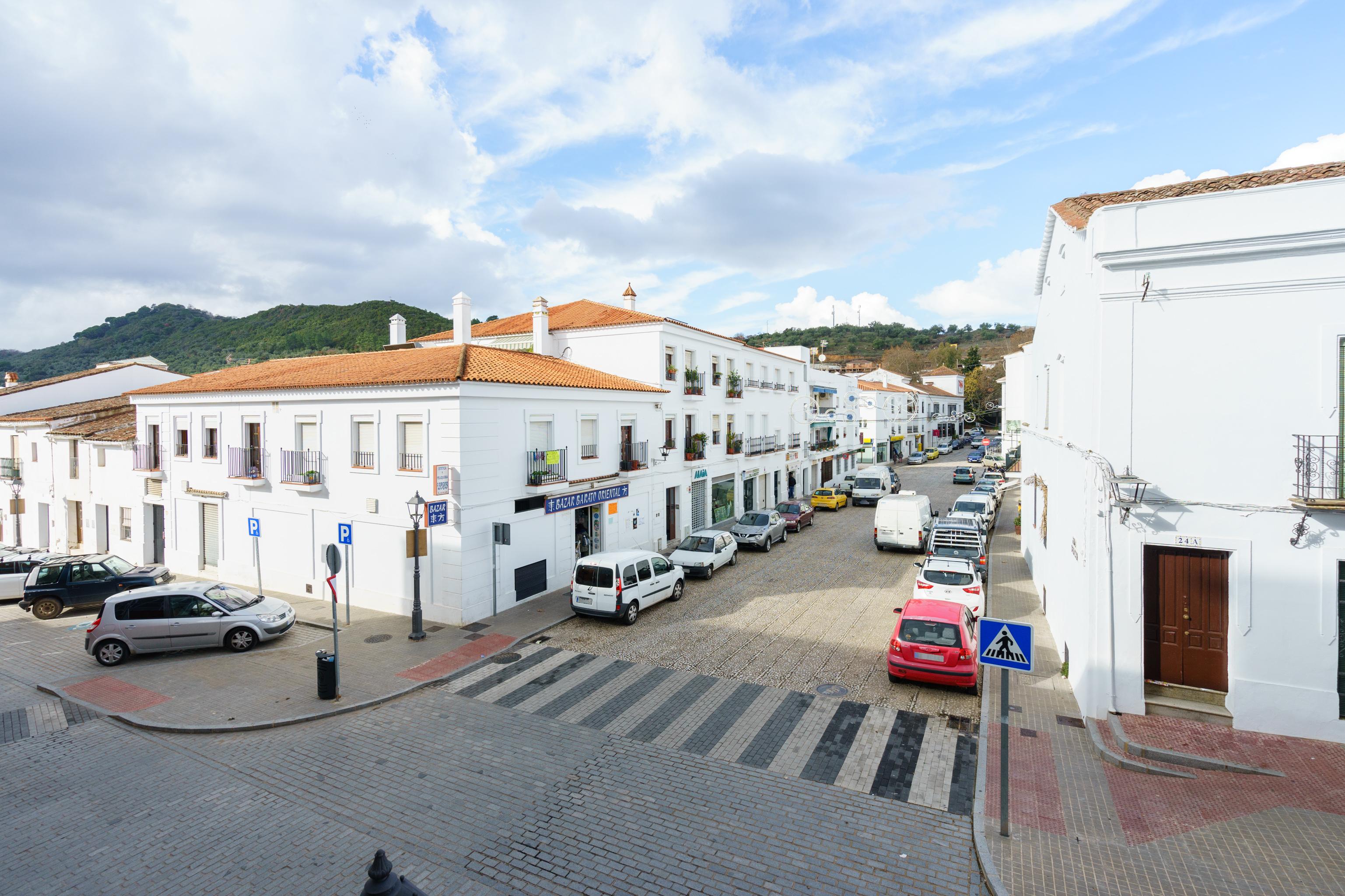 Hotel Los Castanos Aracena Luaran gambar
