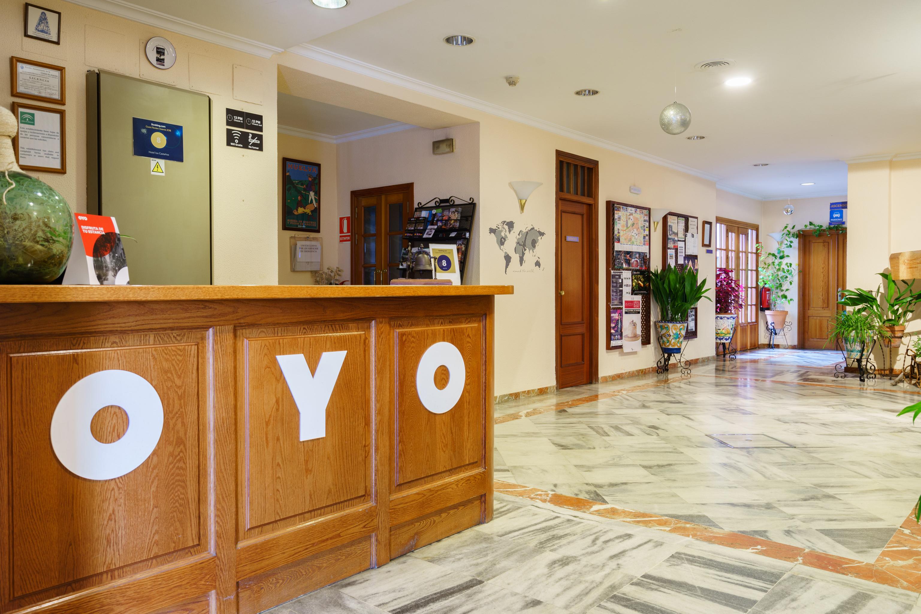 Hotel Los Castanos Aracena Luaran gambar