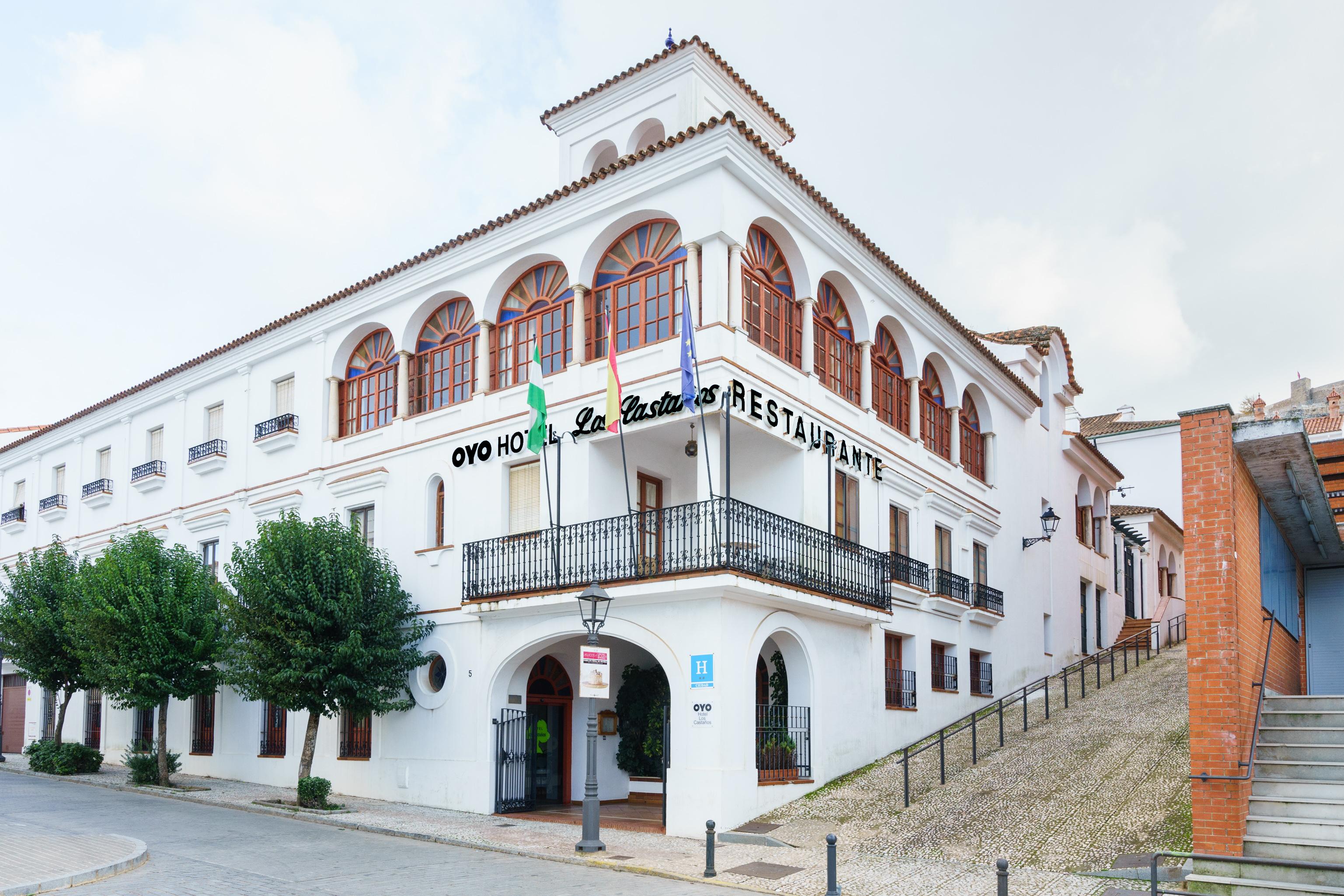 Hotel Los Castanos Aracena Luaran gambar
