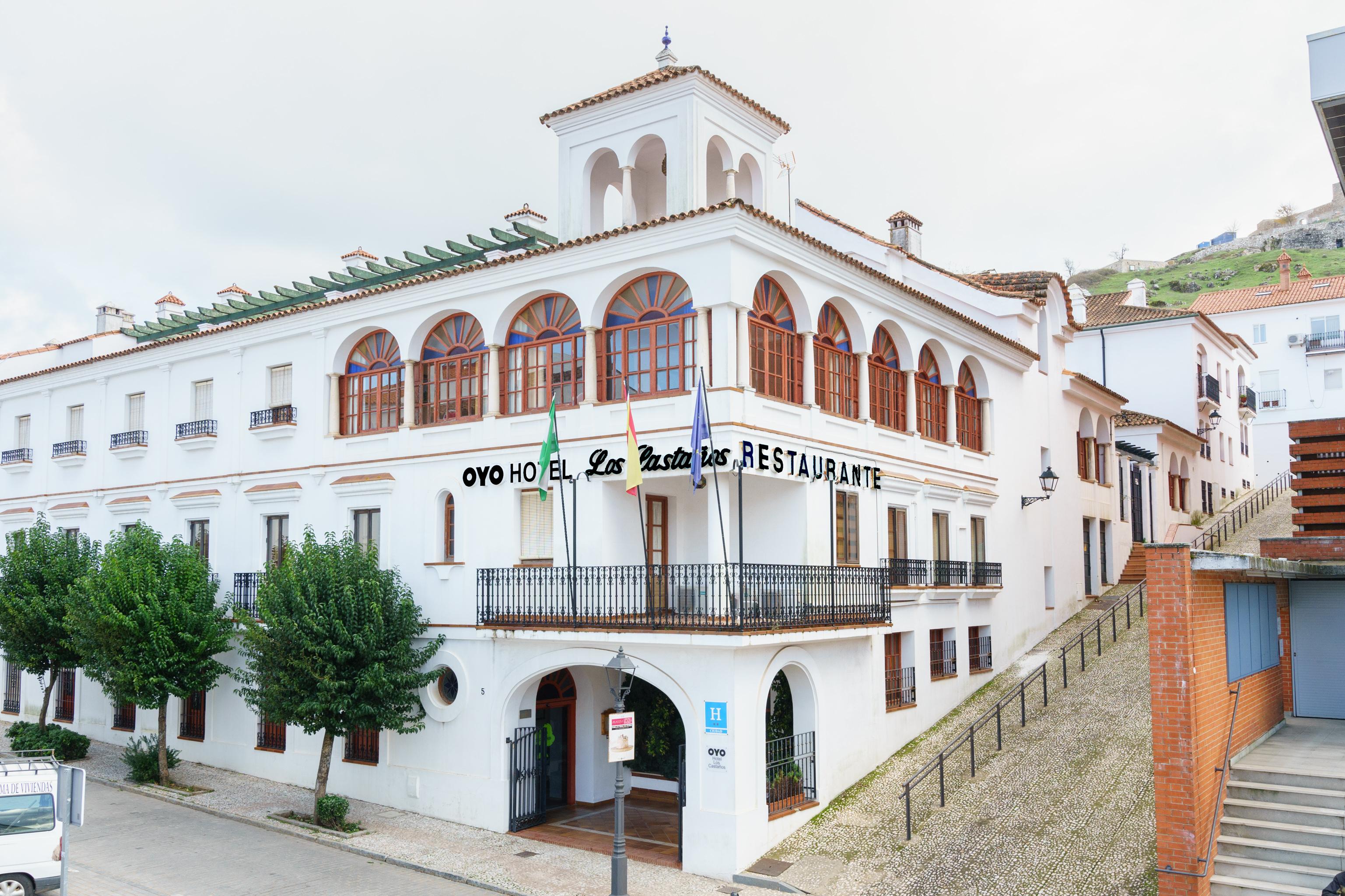 Hotel Los Castanos Aracena Luaran gambar
