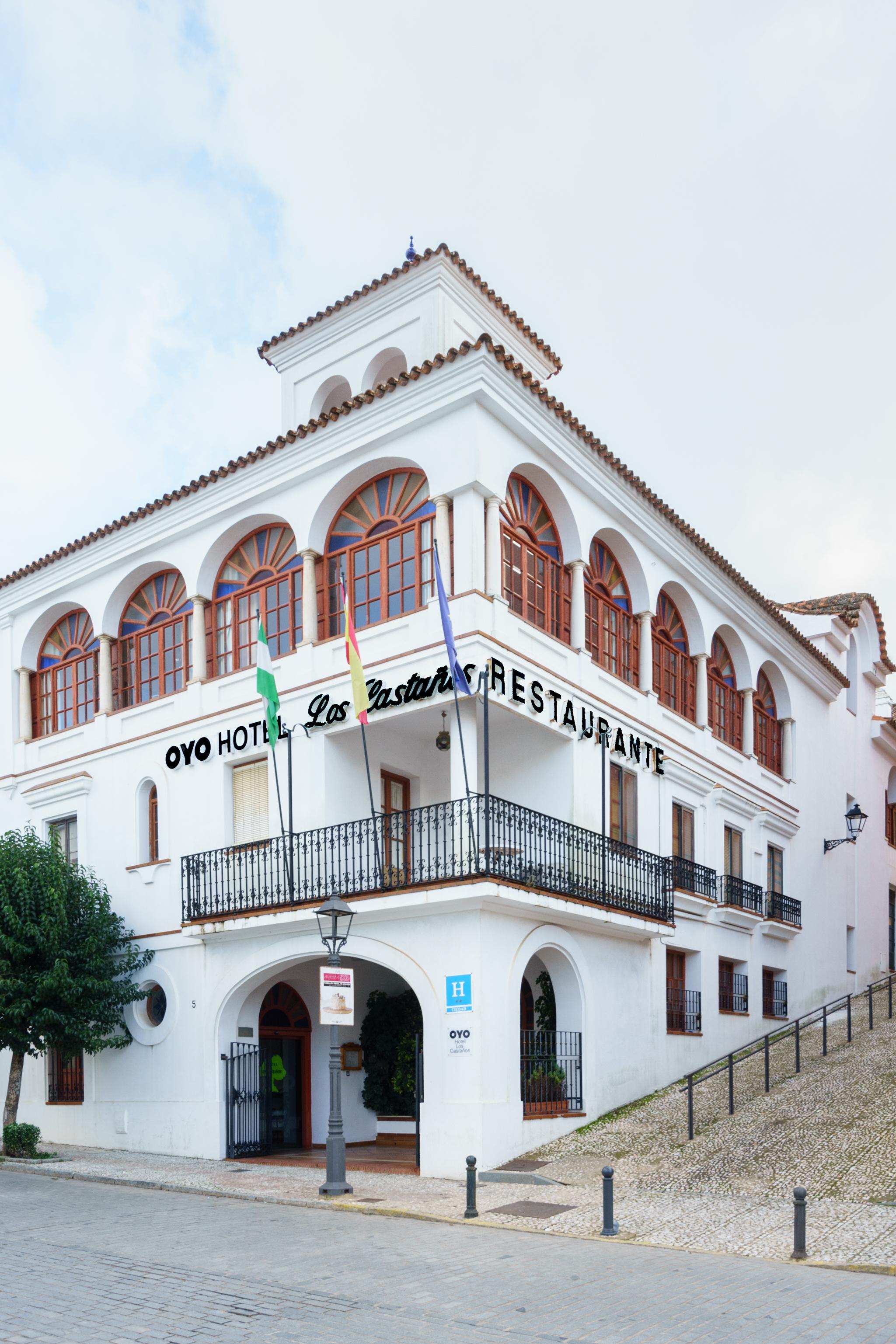 Hotel Los Castanos Aracena Luaran gambar