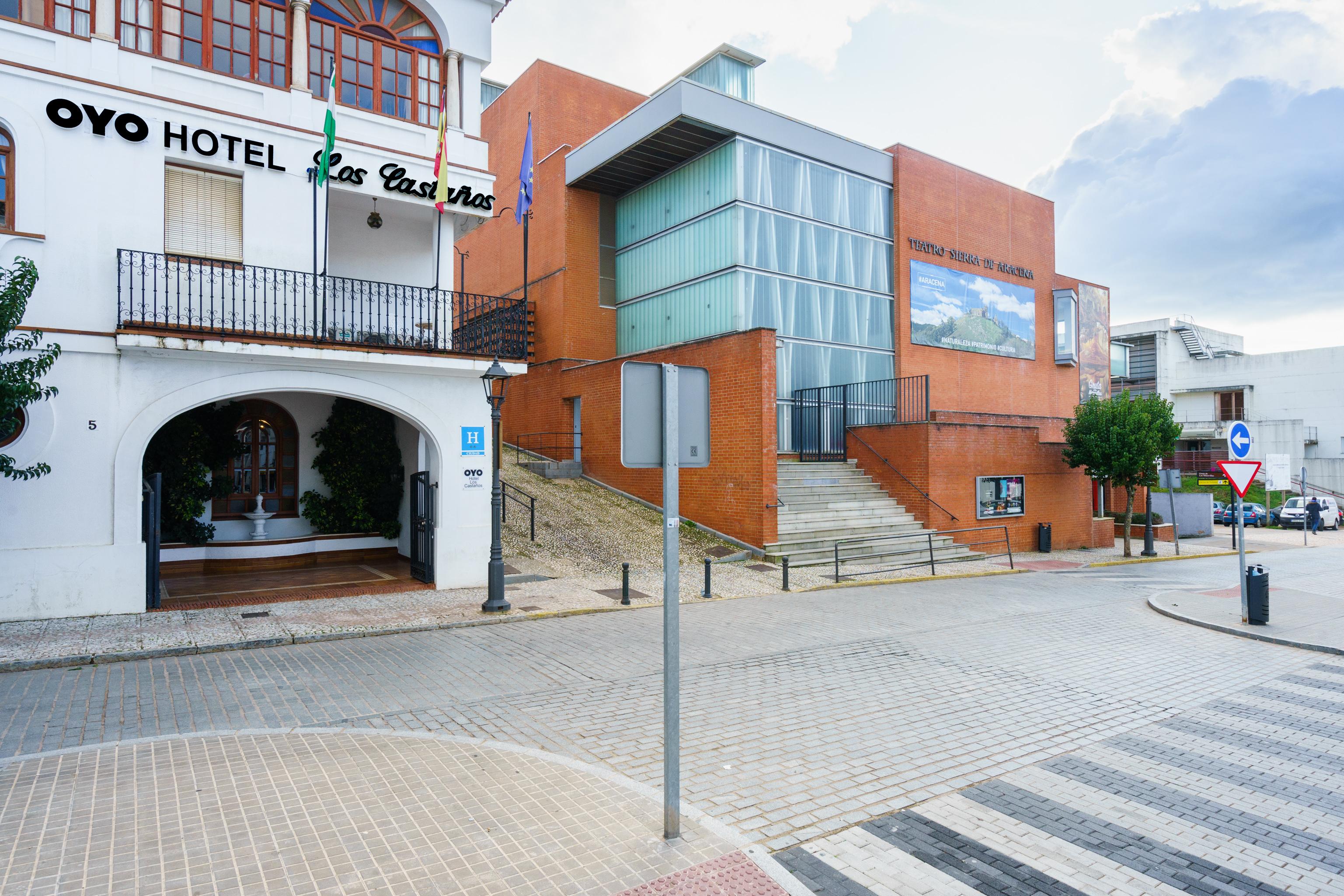 Hotel Los Castanos Aracena Luaran gambar