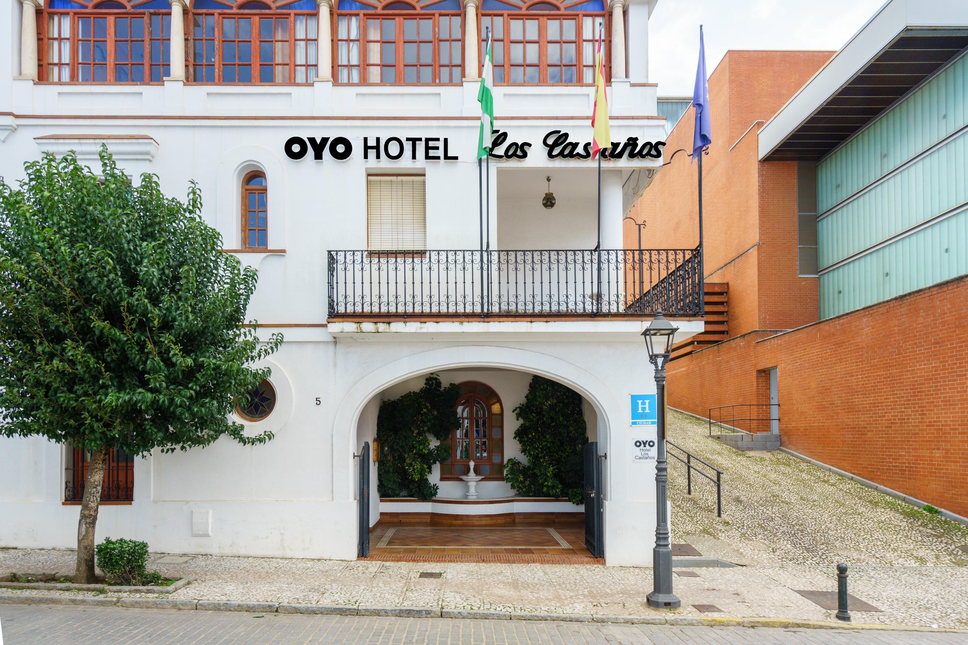 Hotel Los Castanos Aracena Luaran gambar